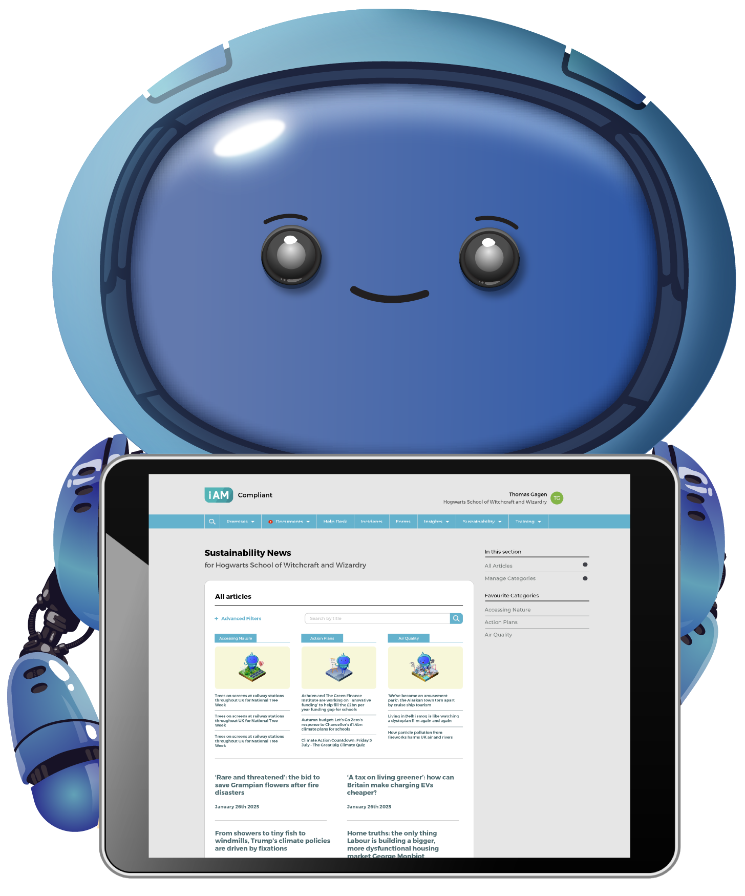 iAM Robot Holding AI News